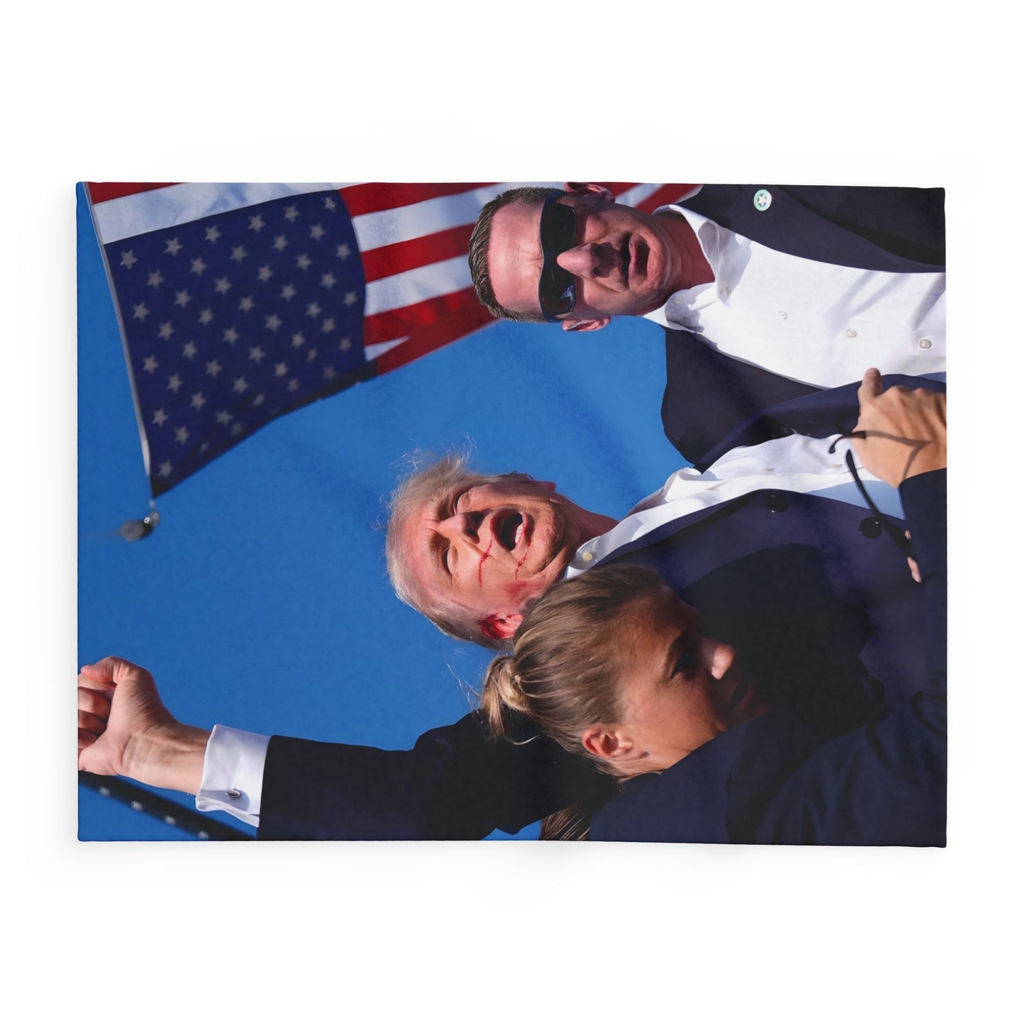 Trump Arctic Fleece Blanket