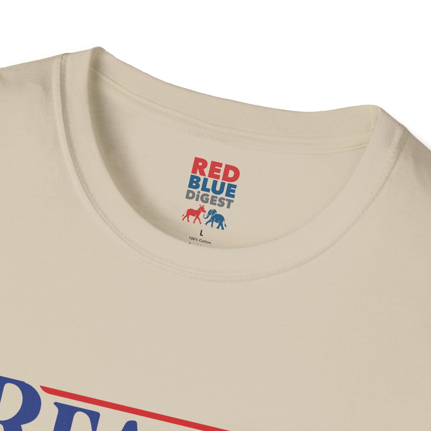 Vintage Reagan Bush '84 Unisex Softstyle T-Shirt