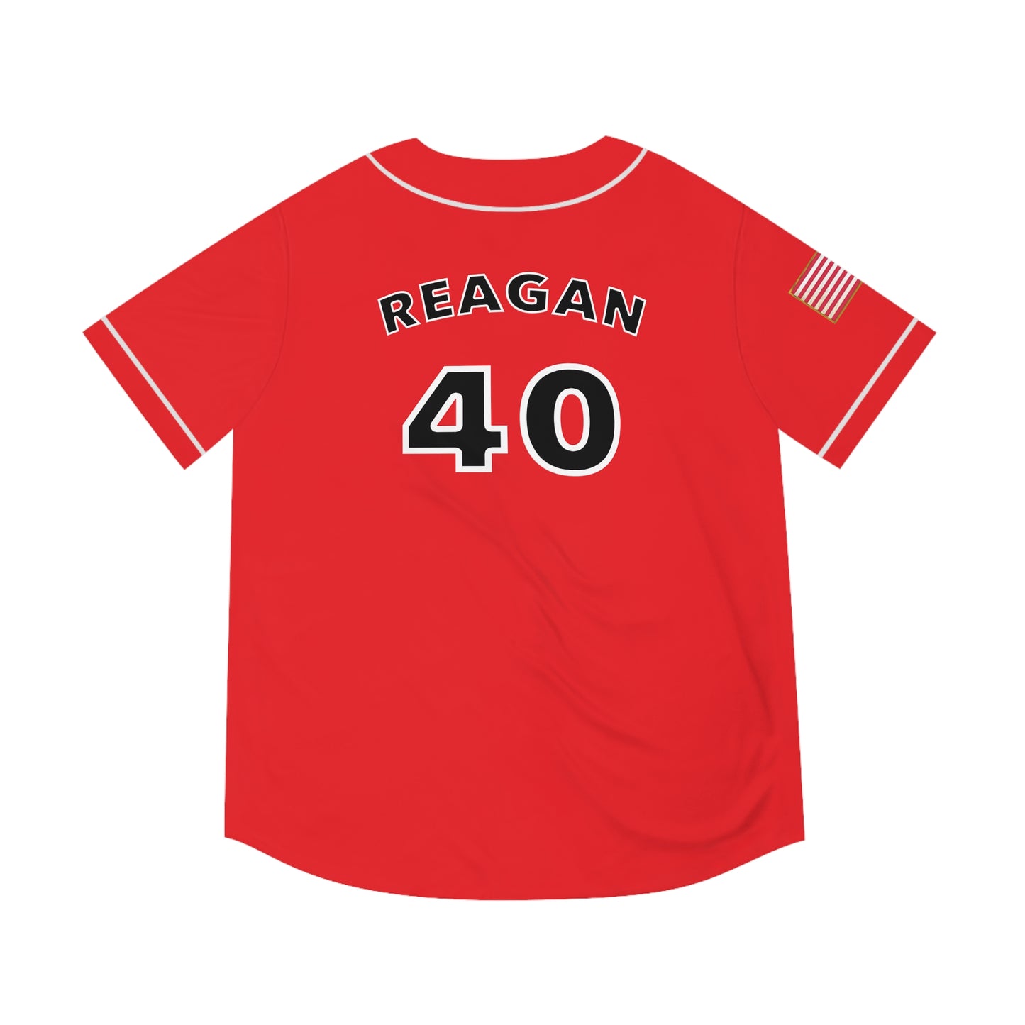 Ronald Reagan Men's Baseball Jersey (AOP)